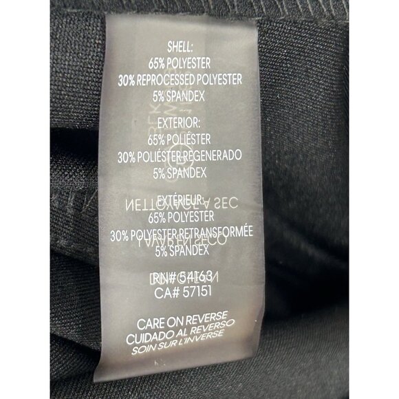 Calvin Klein Sheath Dress Size 4 Black Sleeveless Wedding Guest Career - Picture 5 of 5